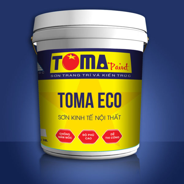Sơn kinh tế nội thất TOMA ECO Sơn kinh tế nội thất TOMA ECO
