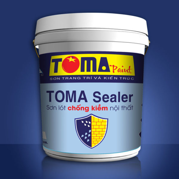 Sơn lót chống kiềm nội thất TOMA Sealer Sơn lót chống kiềm nội thất TOMA Sealer